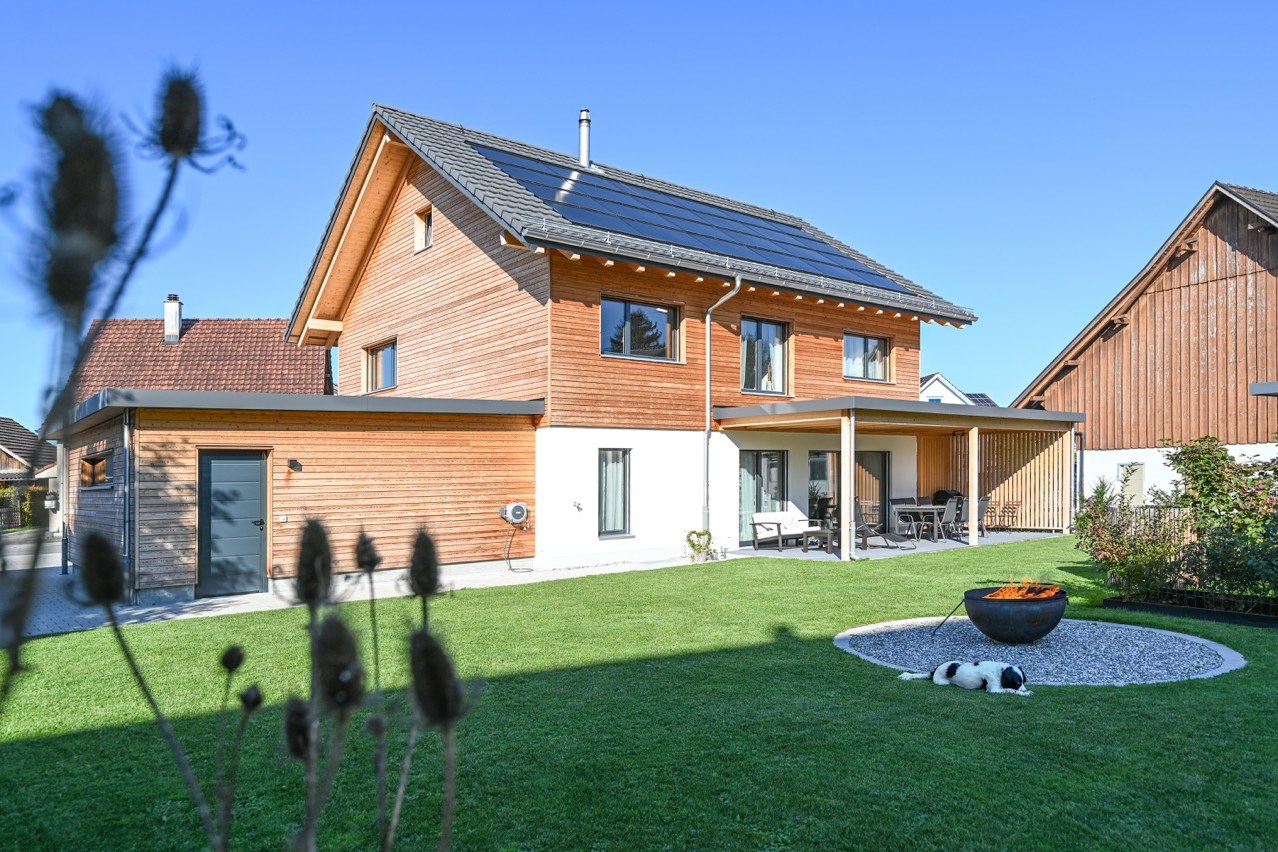 Holzhaus Einfamilienhaus