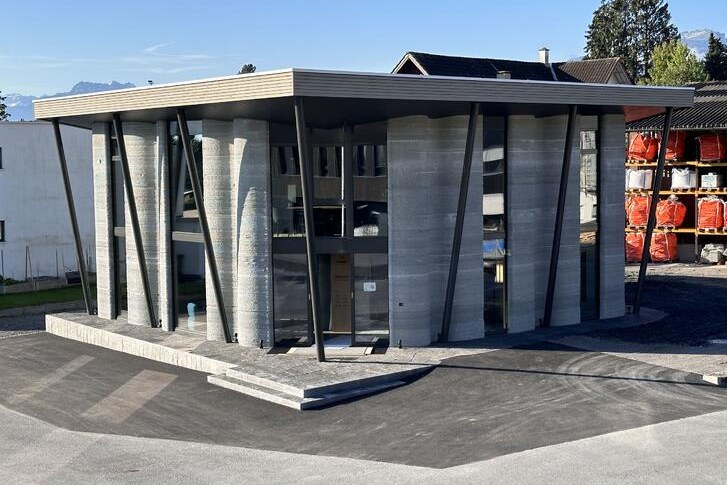 3D-Betondruck Aussen
