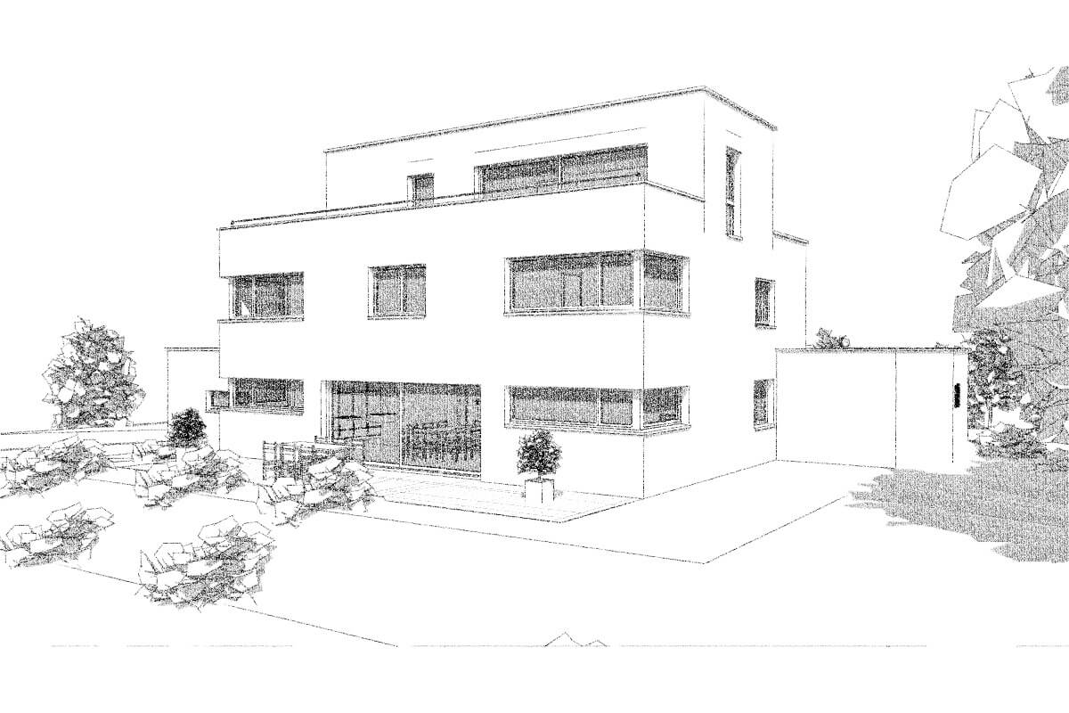 Bauprojekt Einfamilienhaus Arnegg