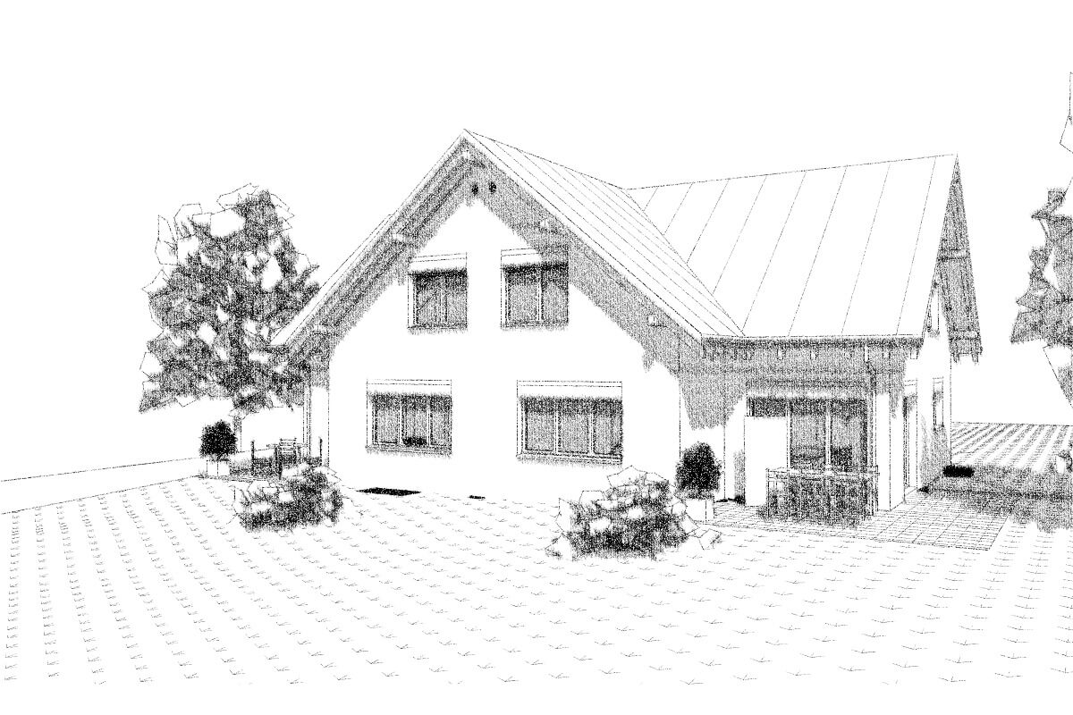 Bauprojekt Einfamilienhaus Stein