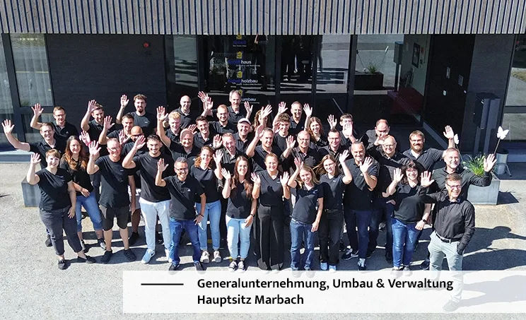 Generalunternehmung, Umbau & Verwaltung, Hauptsitz Marbach